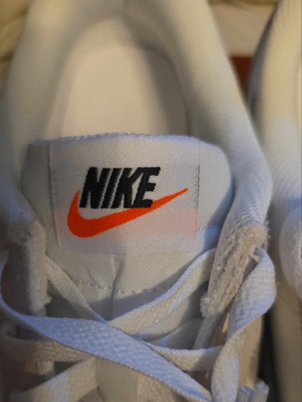Nike Women’s Pacific-Size 11-White & Beige Sneakers-Box Has No Lid - Picture 3 of 6